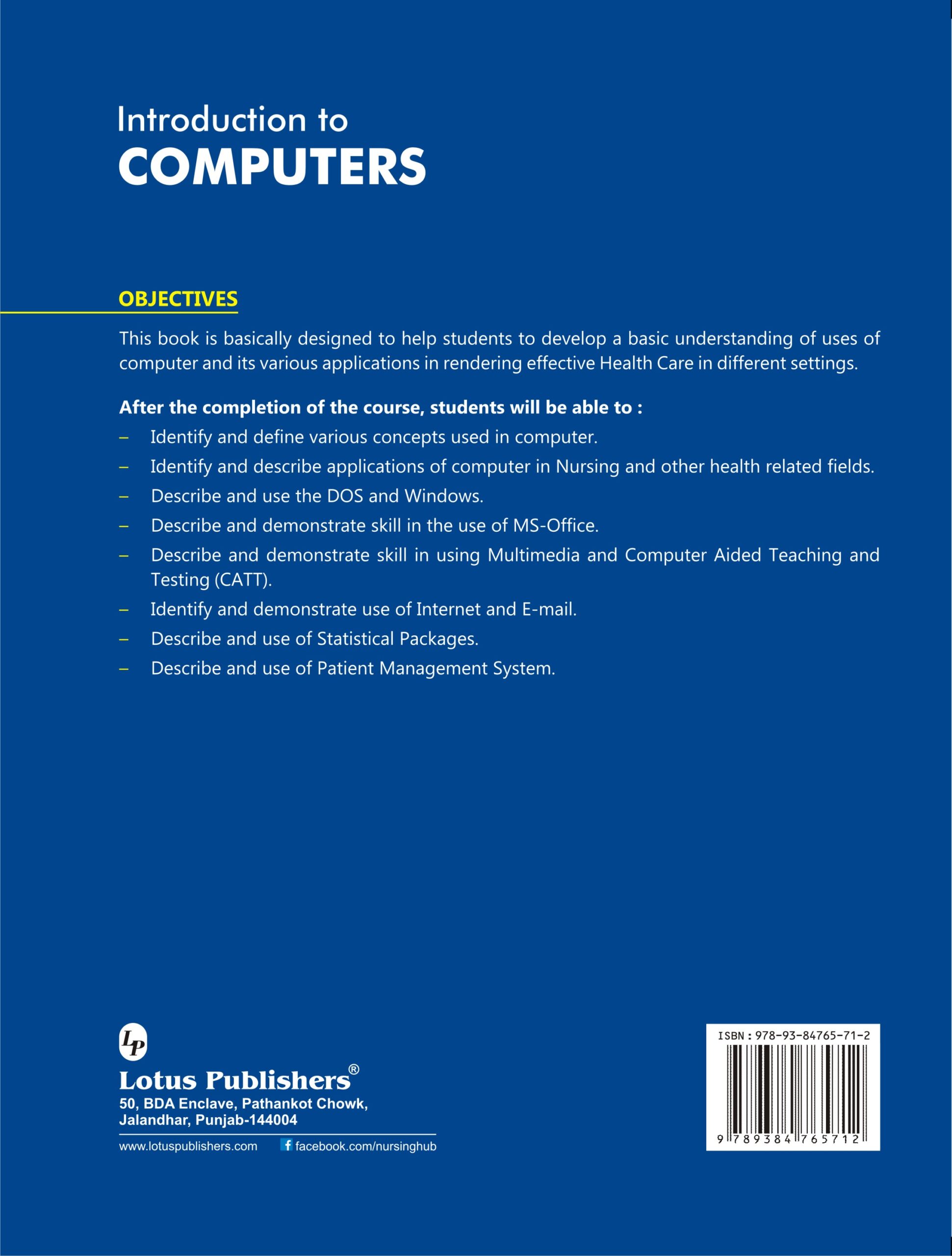 Introduction To Computers 2nd Edition | Lotus Publishers