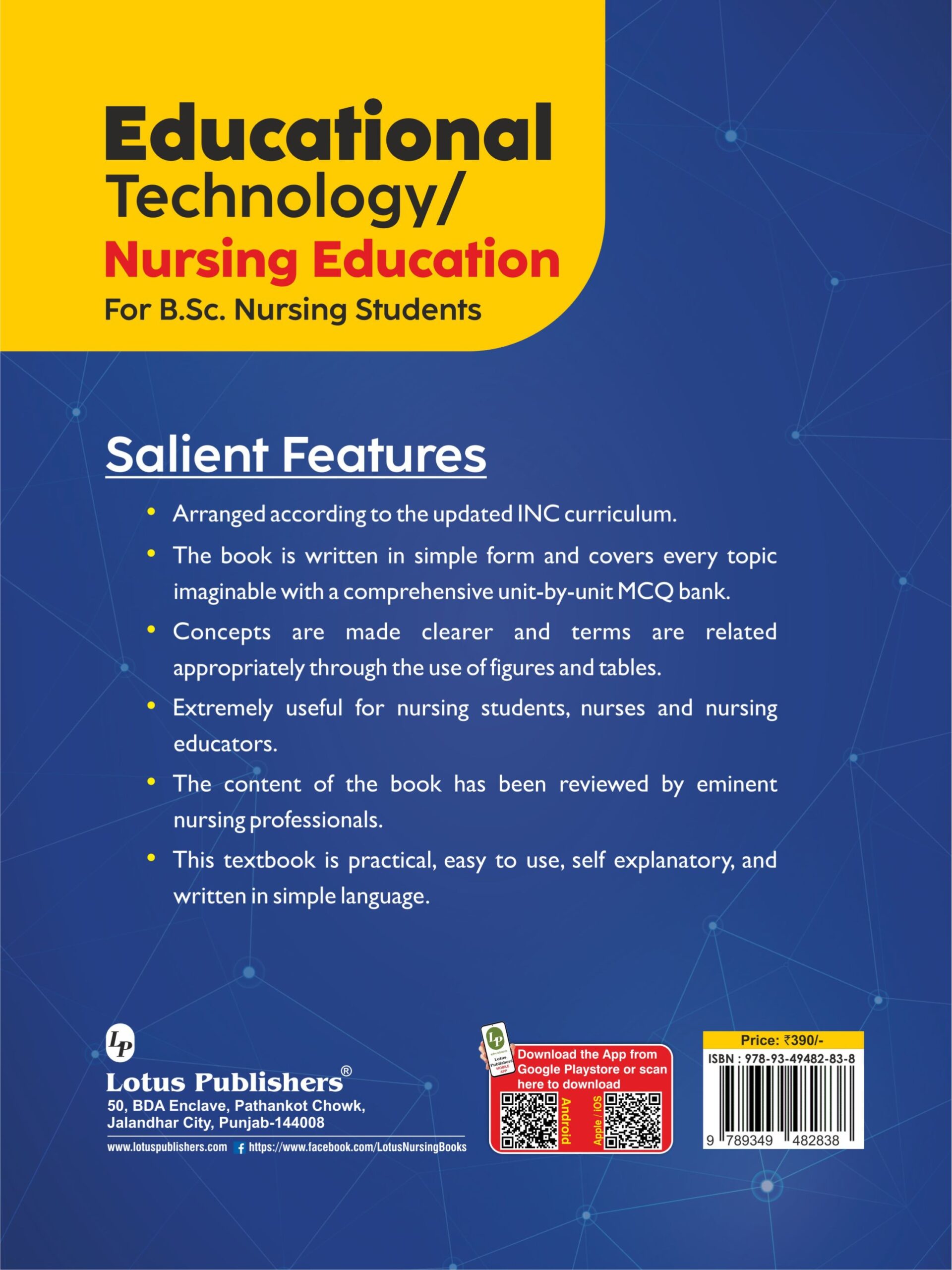 Educational Technology/ Nursing Education for B.Sc. Nursing