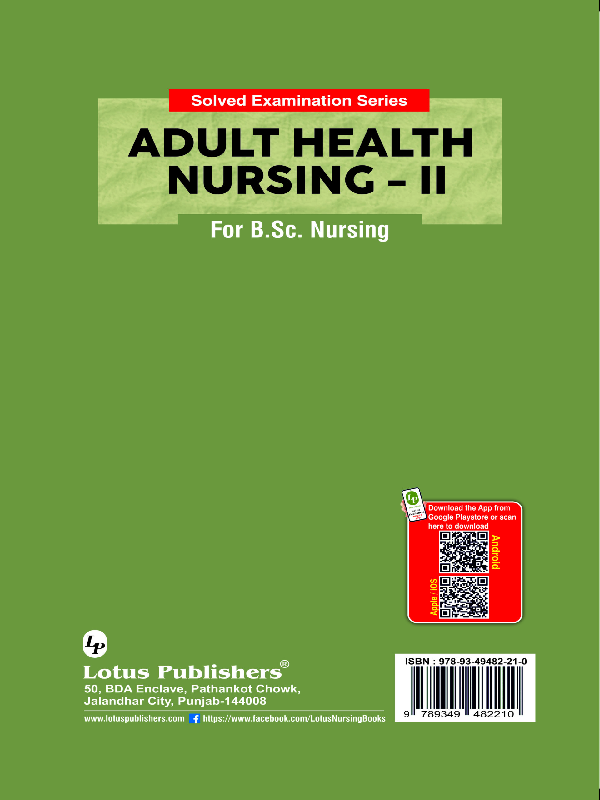 Adult Health Nursing – II (Sem-IV) | Lotus Publishers